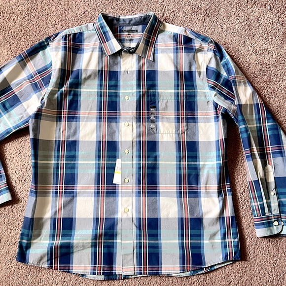 NWT Van Heusen Studio Button Up Long Sleeve - Picture 3 of 6